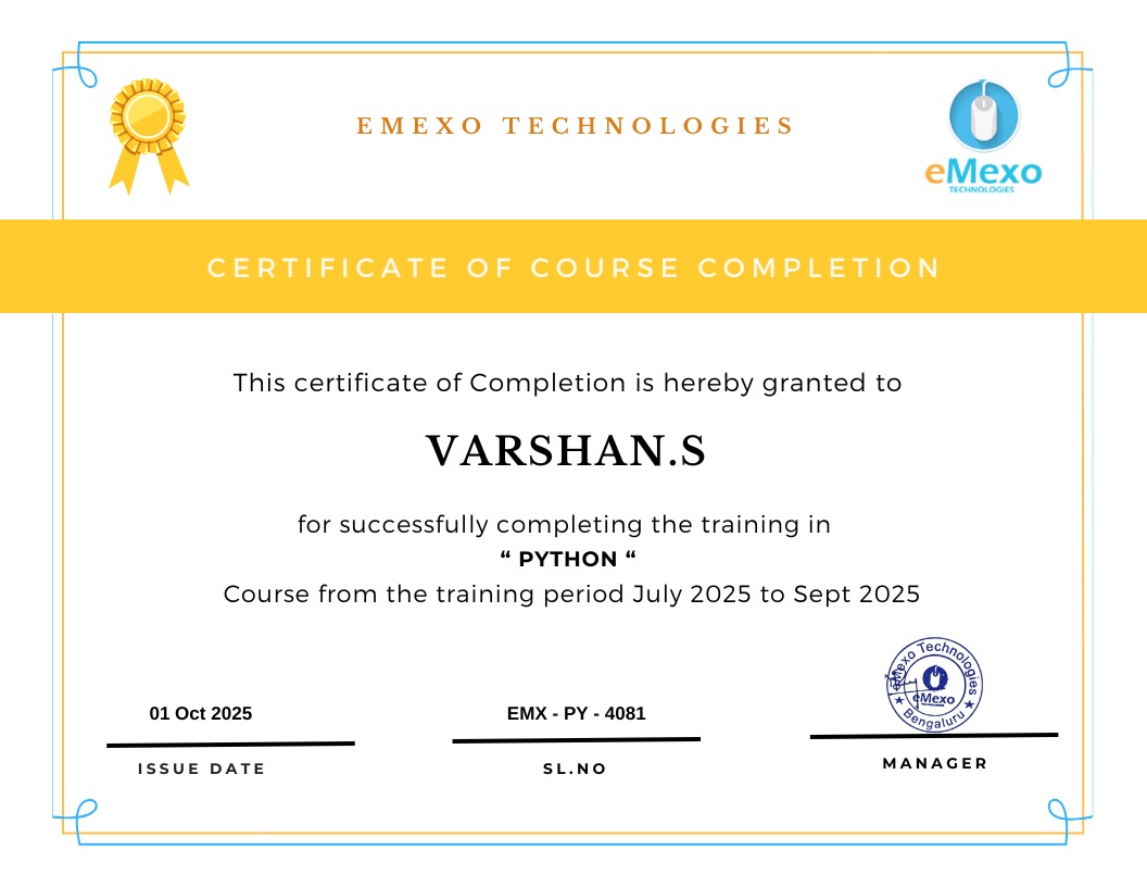 Python Certification